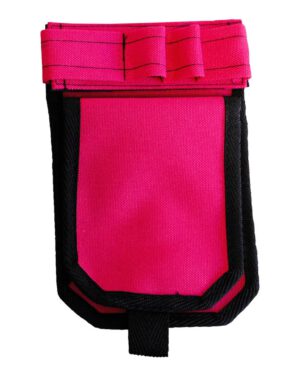 Pinkki hoitajatasku ilman ID-koteloa