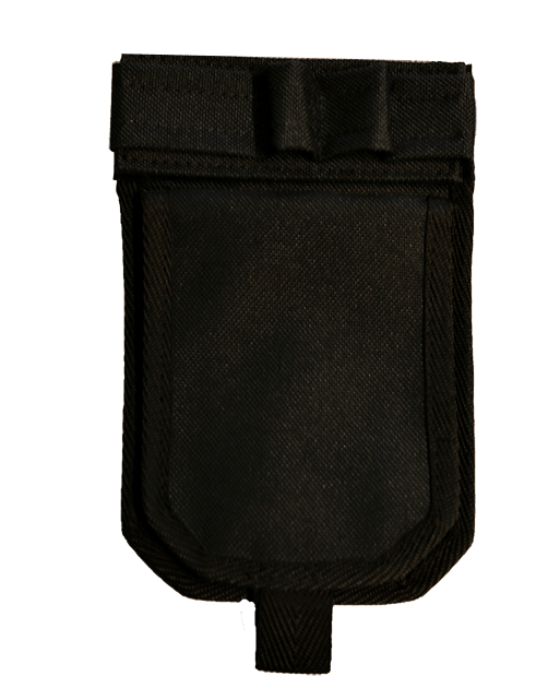 Musta hoitajatasku ilman ID-koteloa